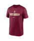 Фото #2 товара Men's Garnet Florida State Seminoles 2024 Sideline Legend Performance T-Shirt