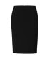 ფოტო #2 პროდუქტის Women's Wool Slim-Fit Pencil Skirt