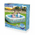 Inflatable Paddling Pool for Children Bestway Multicolour 305 x 183 x 56 cm Floral