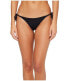 Vitamin A Women's 173811 Elle Tie Side Bikini Bottom Swimwear BLACK Size XS