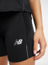 New Balance Impact Run fitted shorts in black