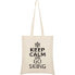 KRUSKIS Keep Calm And Go Skiing Tote Bag