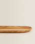 Фото #12 товара Столовая посуда деревянный овальный поднос ZARAHOME
