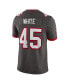Фото #4 товара Men's Devin White Pewter Tampa Bay Buccaneers Vapor Limited Jersey