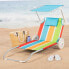 AKTIVE 62682 52x117x62 cm beach cart lounger