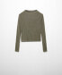 Women's Lurex Perkins-Neck Sweater