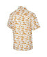Фото #4 товара Men's White Syracuse Orange Spontaneous is Romantic Camp Button-Up Shirt