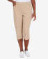 Фото #1 товара Missy Women's Classics Allure Clam Digger Capri Pants