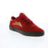 Lakai Cambridge MS1220252A00 Mens Red Suede Skate Inspired Sneakers Shoes 9 - фото #2