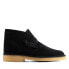 Фото #2 товара Clarks Desert Boot 221 26155855 Mens Black Suede Lace Up Chukkas Boots