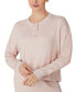 ფოტო #4 პროდუქტის Women's 2-Pc. French Terry Short Pajamas Set