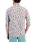 ფოტო #2 პროდუქტის Men's Woven Paisley Shirt, Created for Macy's