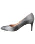 French Sole Nurit Glitter Pump Women's Silver 6