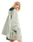 Фото #4 товара ASOS DESIGN bellow pocket jacket in sage