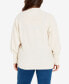 Plus Size Beata High Neck Sweater