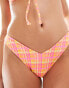 Фото #2 товара Kulani Kinis peaches Y cheeky bikini bottom in pink