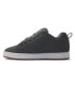 Фото #4 товара DC Court Graffik 300529-GW1 Mens Gray Leather Skate Inspired Sneakers Shoes