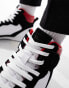 Polo Ralph Lauren hi top masters court in white black red