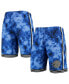 ფოტო #1 პროდუქტის Men's Royal Golden State Warriors Hardwood Classics 1995 Galaxy Swingman Shorts