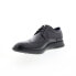 Фото #4 товара Zanzara Helston Mens Black Oxfords & Lace Ups Wingtip & Brogue Shoes 11