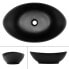 Фото #4 товара Waschbecken Oval 59x38x19 cm schwarz