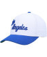 Фото #2 товара Men's White, Powder Blue Los Angeles Lakers Hardwood Classics Core 2-Tone 2.0 Pro Snapback Hat