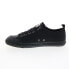 Фото #8 товара Diesel S-Astico Low Cut Mens Black Canvas Lace Up Lifestyle Sneakers Shoes