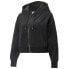 Фото #3 товара Puma Iconic T7 Velour FullZip Hoodie Womens Size S Casual Outerwear 589996-01
