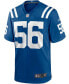 Фото #2 товара Men's Quenton Nelson Royal Indianapolis Colts Player Game Jersey