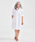 Petite Perfect Cotton Shirtdress, Created for Macy's