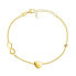 Фото #1 товара Decent gold plated bracelet BRC35Y