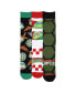 ფოტო #1 პროდუქტის Men's 3-Pack Casual Crew Socks