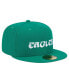 Фото #2 товара Men's Kelly Green Philadelphia Eagles Historic Wordmark 59FIFTY Fitted Hat