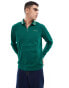 adidas Originals long sleeve polo in green