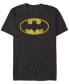 Фото #1 товара DC Men's Batman Classic Oval Logo Short Sleeve T-Shirt