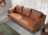 Фото #5 товара 3-Sitzer-Sofa aus Leder mit Stahlbeinen