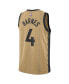 Men's and Women's Scottie Barnes Gold Toronto Raptors 2023/24 Swingman Jersey - City Edition