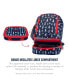 Фото #2 товара Kids Prints 2-In-1 Backpack and Insulated Lunch Bag - Rocket