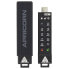 Apricorn Aegis Secure Key 3NXC - 16 GB - USB Type-A - 3.2 Gen 1 (3.1 Gen 1) - Cap - 22 g - Black