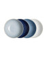 Фото #2 товара Studio Blue Cereal Bowls, Set of 4