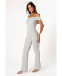 ფოტო #3 პროდუქტის Women's Sharnie Off Shoulder Jumpsuit