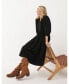 ფოტო #1 პროდუქტის Women's Ceil Cord Midi Dress