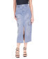 Фото #1 товара Women's Cargo Denim Midi Skirt