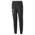 Puma Bmw Mms Essential Fleece Pants Mens Black Casual Athletic Bottoms 53814401