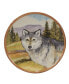 Mountain Summit Set of 4 Dessert Plates