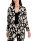 Фото #1 товара Women's Printed Open-Front Cardigan, Created for Macy's