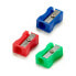 Pencil Sharpener Multicolour Set (12 Units)