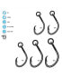 Gamakatsu Nautilus Circle Heavy Duty NSB Hooks w/ Solid Ring