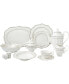 57 Piece Mix and Match Bone China Dinnerware Set, Service for 8