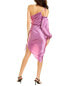 Cinq À Sept Nakita Silk Mini Dress Women's Purple 0
